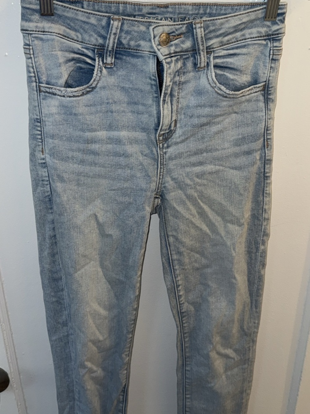 American Eagle Outfitters Light Blue Skinny Jeans